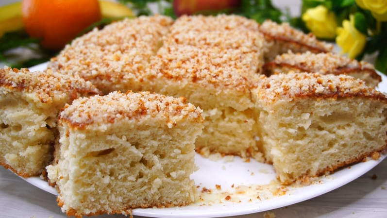 Простой и вкусный пирог к чаю, который удивит каждого