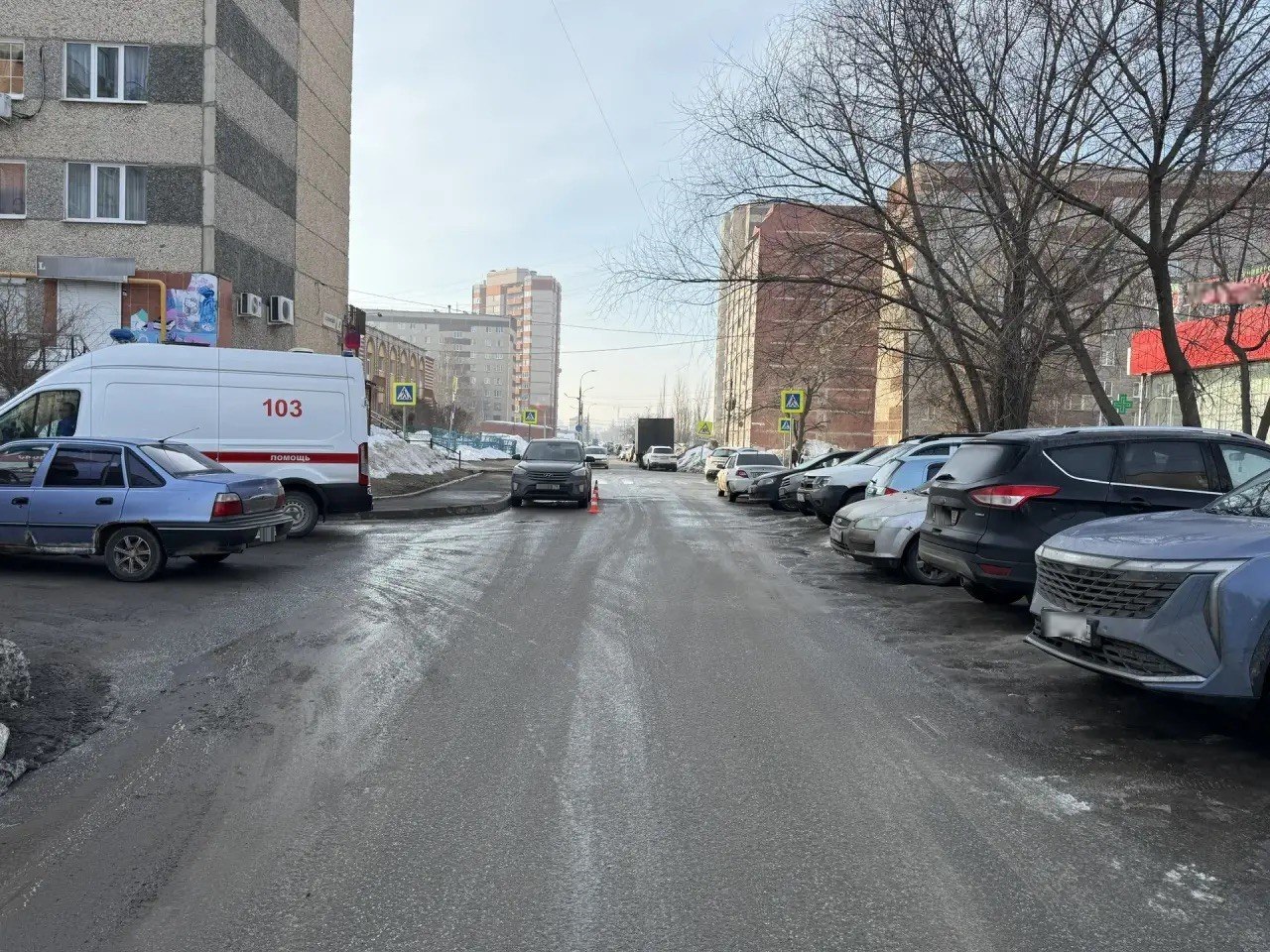9-летний пешеход травмирован в дорожной аварии в г. Ижевске