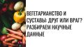 Вегетарианство и здоровье суставов: что говорят исследования?