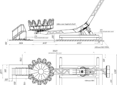 В Летнем саду Ижевска подготовят площадку под новый аттракцион «Калейдоскоп»