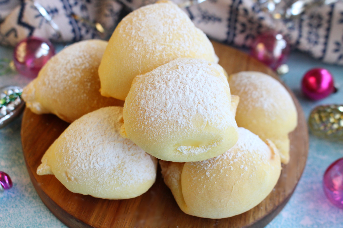 Вкусные печенья "Сугробы" для новогоднего стола