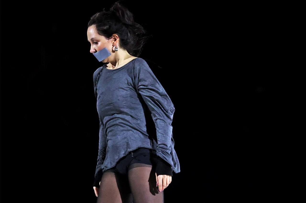 Фигуристка из Глазова подняла тему домашнего насилия Фигуристка из Глазова подняла тему домашнего насилия