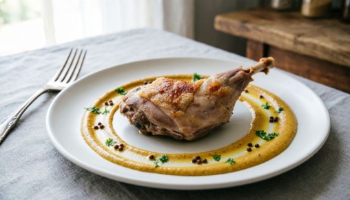 Кролик в горчичном соусе: как создать изысканный вкус на своей кухне