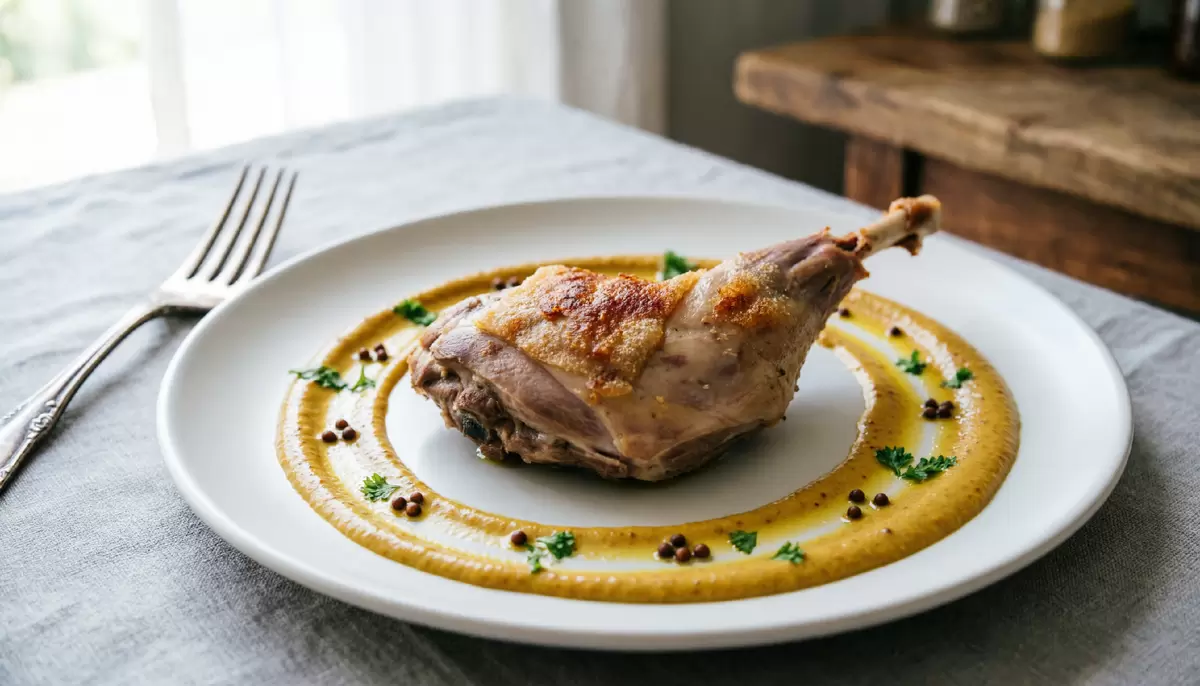 Кролик в горчичном соусе: как создать изысканный вкус на своей кухне