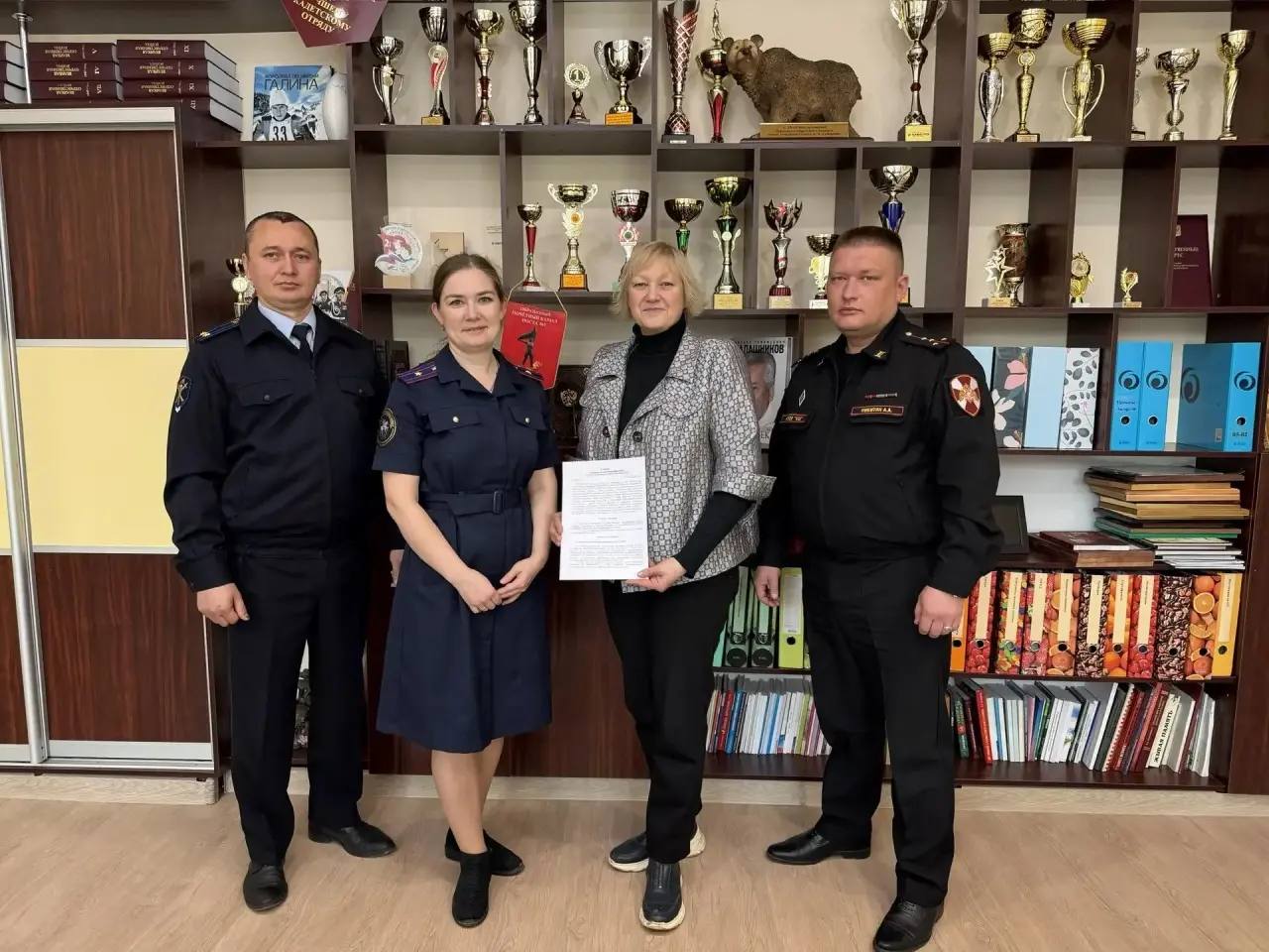 Подписан договор о создании кадетского класса в Школе кадетского движения в Ижевске