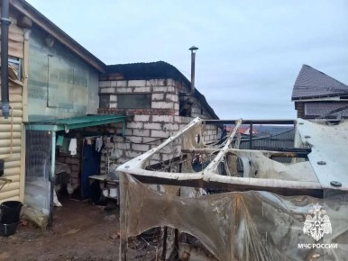 Зола оставленная в дровянике чуть не лишила дома жительницу Удмуртии