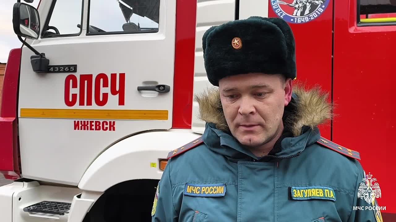 Мужчина чуть не утонул на реке Иж