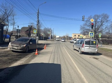 Юный велосипедист пострадал в дорожной аварии в Ижевске