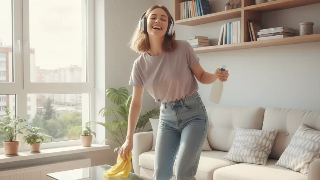 10 способов сделать уборку менее утомительной и даже приятной