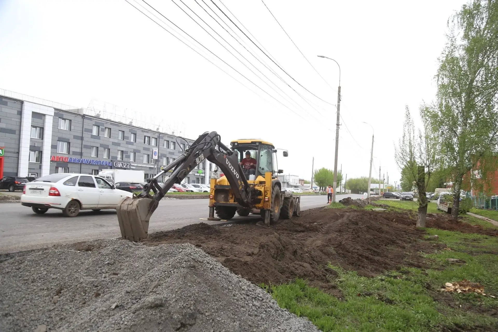 В Ижевске начали ремонтировать улицу Воровского