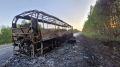 Следком начал проверку по факту возгорания автобуса на трассе в Удмуртии