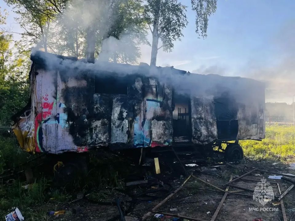 Два пожара устроили дети в Удмуртии Два пожара устроили дети в Удмуртии