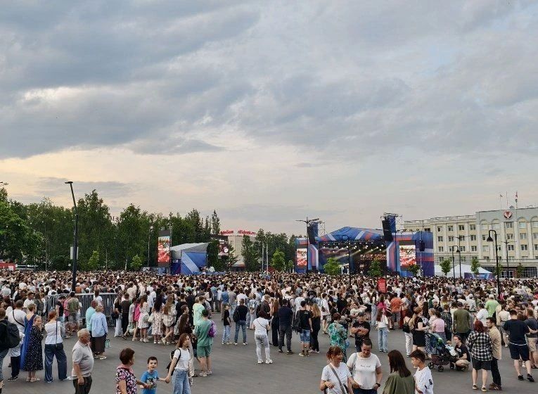 В Ижевске вновь решили продлить празднование Дня города и Дня России