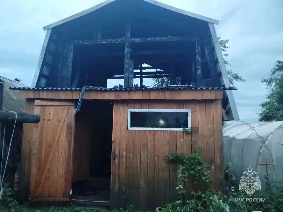 Два пожара произошли за неделю в Удмуртии из-за детской шалости
