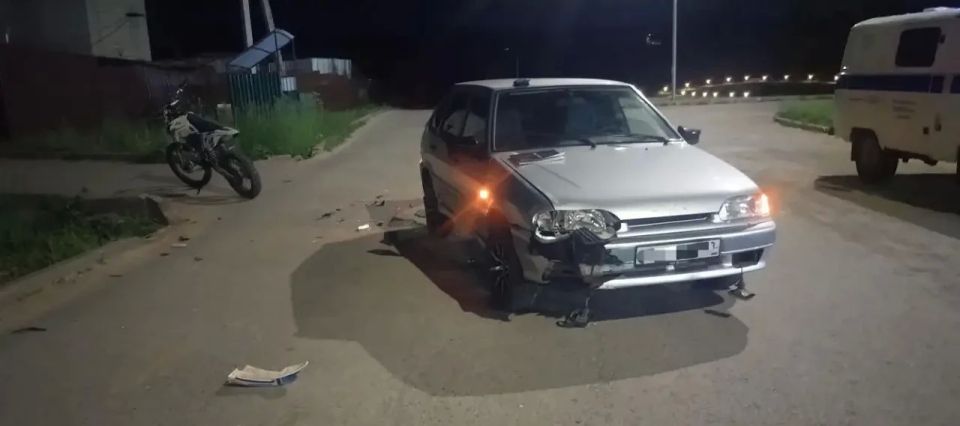 16-летний подросток, управляя мотоциклом, совершил ДТП 16-летний подросток, управляя мотоциклом, совершил ДТП