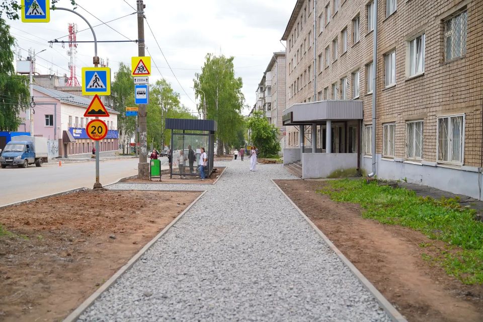 В Ижевске продолжается ремонт улицы Воровского В Ижевске продолжается ремонт улицы Воровского