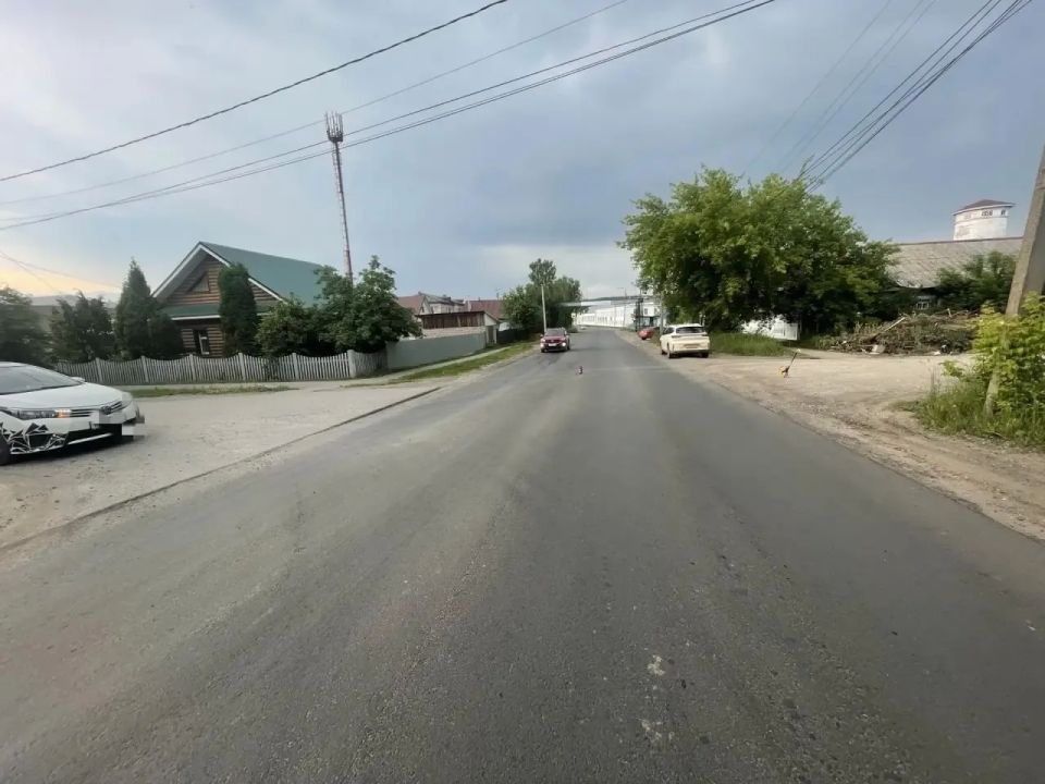 Девочка пострадала в ДТП в Можге Девочка пострадала в ДТП в Можге