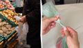 Уникальный лайфхак для быстрого развязывания пластиковых пакетов