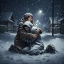Человек в снегу: Ольга и её трудный выбор в зимний вечер