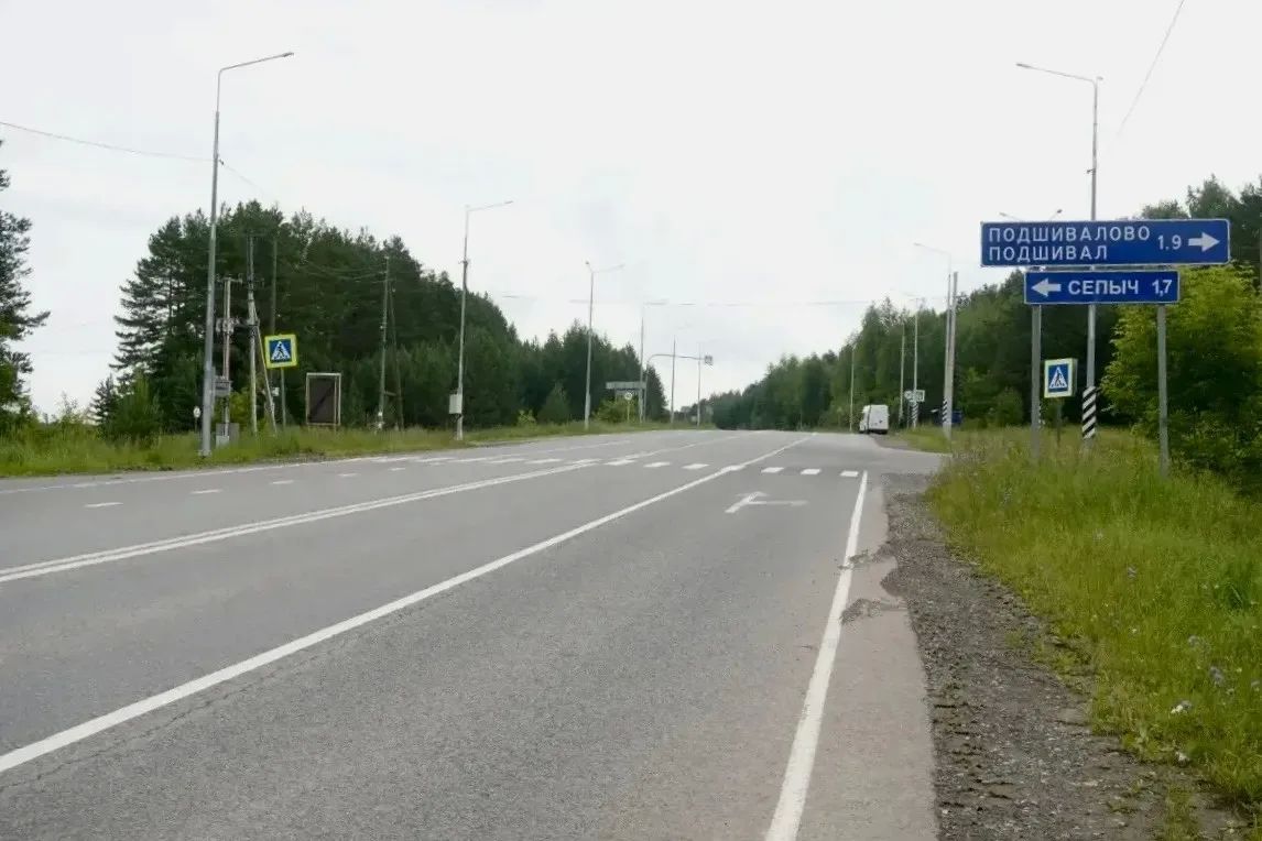 Новая линия освещения появилась на трассе Ижевск – Ува