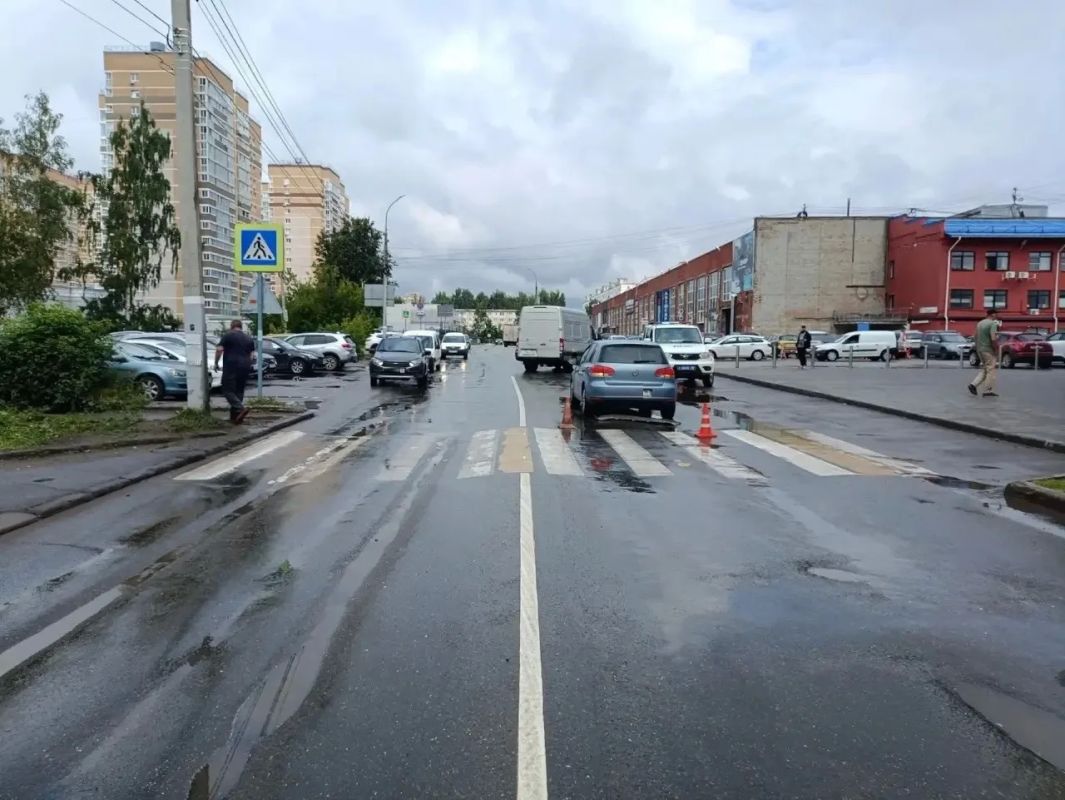 Наезд на пешеходном переходе в Ижевске Наезд на пешеходном переходе в Ижевске