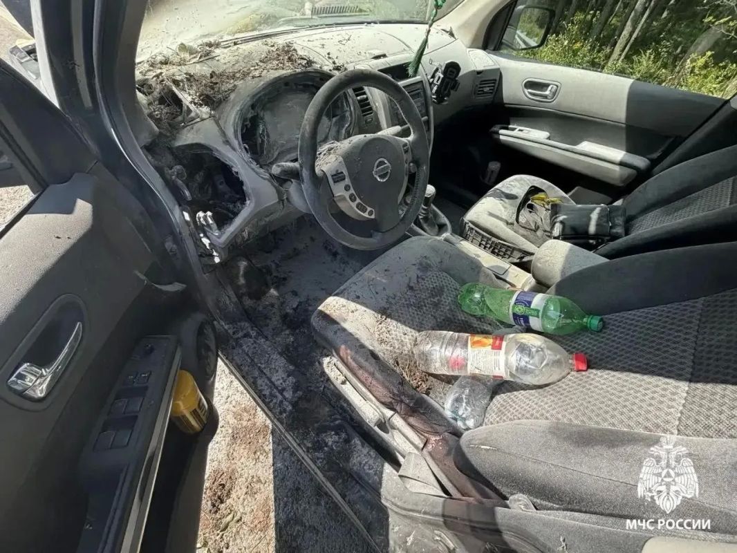 Два автомобиля горели за сутки в Удмуртии Два автомобиля горели за сутки в Удмуртии
