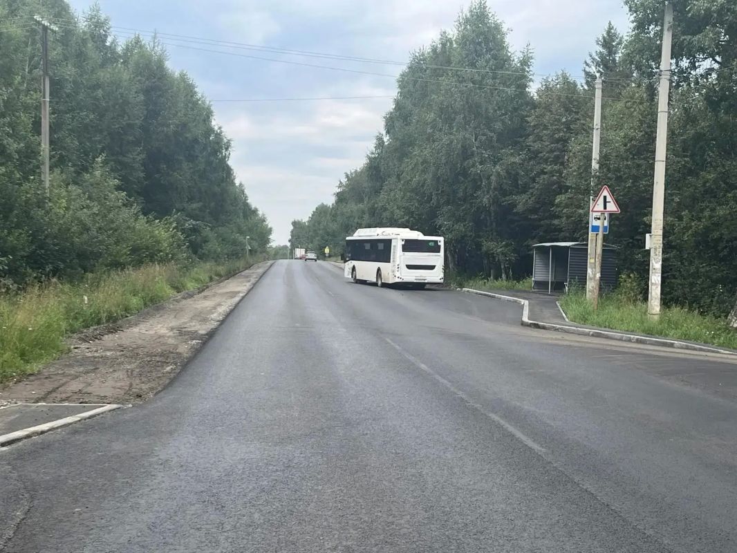 На Окружной дороге города Ижевска отремонтировали остановки