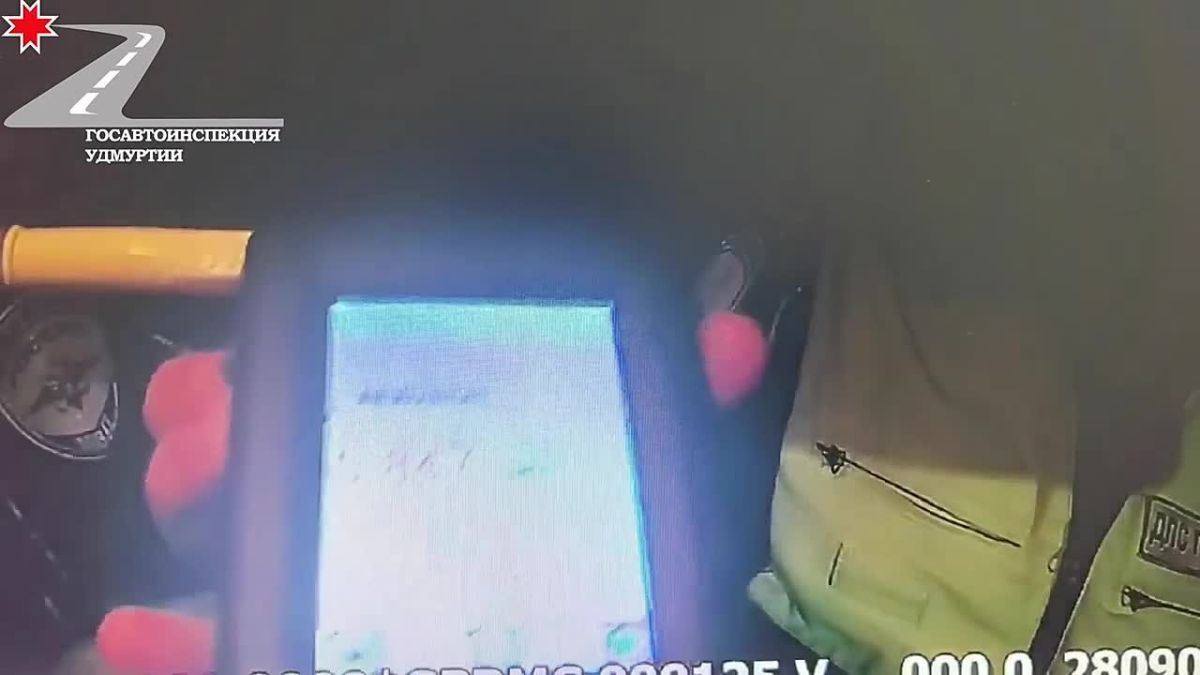 В г. Сарапуле задержан водитель, совершивший ДТП в состоянии опьянения и скрывшийся с места аварии