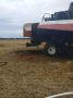 ЗЕРНОУБОРОЧНЫЙ КОМБАЙН ЗАГОРЕЛСЯ В УДМУРТИИ