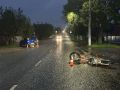 15-летний мотоводитель совершил столкновение с легковым автомобилем