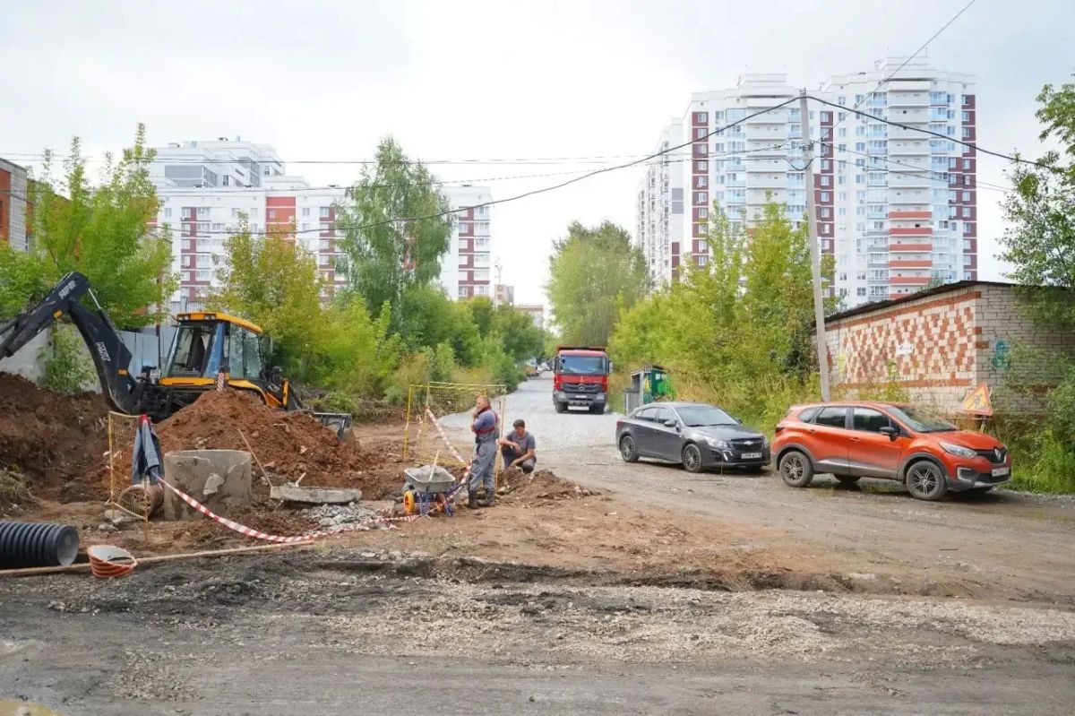 Ремонтный сезон в Ижевске продолжается Ремонтный сезон в Ижевске продолжается