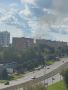 В Ижевске тушат пожар в жилом доме рядом с парком Кирова