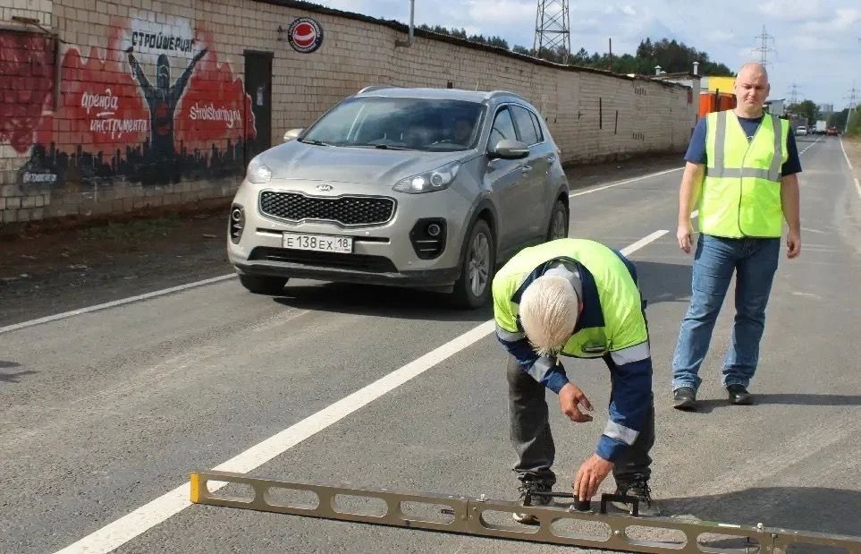 Ремонт двух участков дороги к заводу «Альтаир» завершили в Ижевске Ремонт двух участков дороги к заводу «Альтаир» завершили в Ижевске