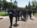 Пожарные Государственной противопожарной службы Удмуртии приняли участие в митинге, приуроченном к перезахоронению воина в селе Каракулино