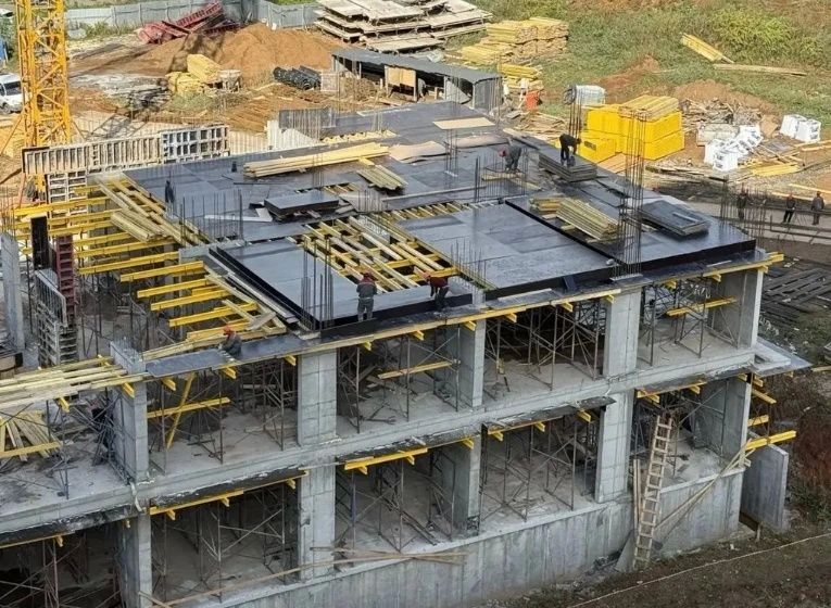 Строительство «Зелёной школы» на улице Берша в Ижевске вышло на новый этап