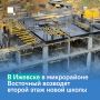 В микрорайоне Восточный в Ижевске идет строительство новой школы на 1100 мест
