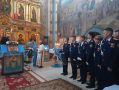 Кадеты класса имени Андрея Касимова приняли участие в архиерейской Божественной литургии в праздник Рождества Пресвятой Богородицы