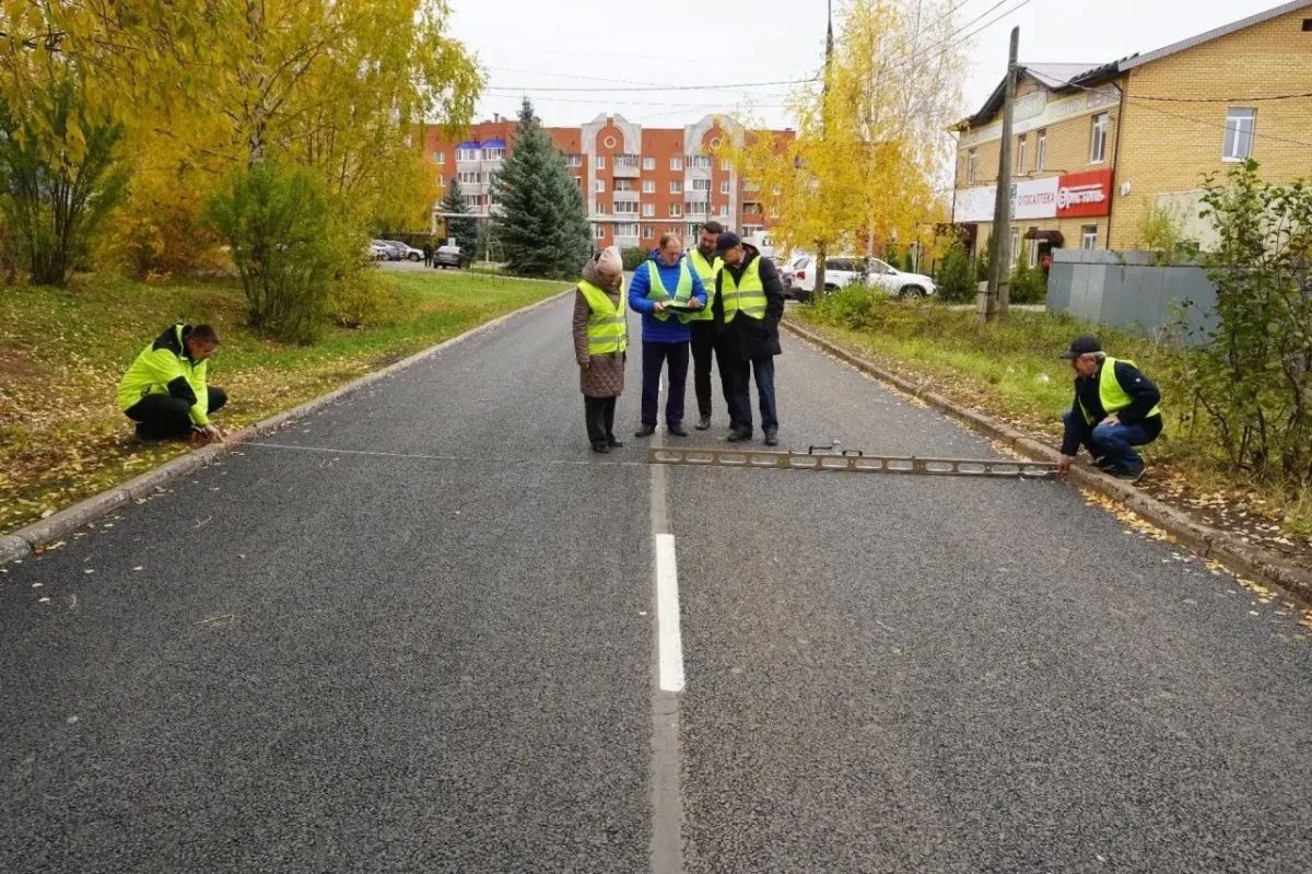 Участок дороги в селе Италмас Завьяловского района привели в порядок на средства, сэкономленные во время предыдущих ремонтов