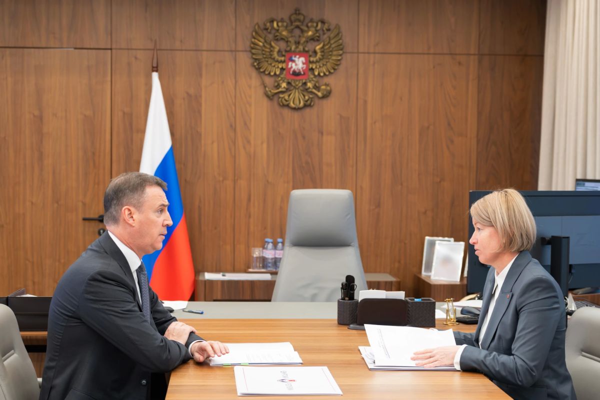 Вице-премьер Дмитрий Патрушев провёл рабочую встречу с врио главы Удмуртии Ольгой Абрамовой